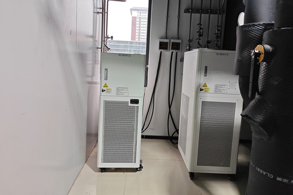 外置显示型高低温控温系统赋能杭州某生物科技公司玻璃反应釜项目